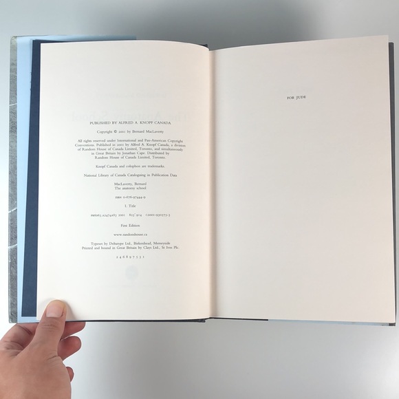 2/$30 - The Anatomy School by Bernard MacLaverty - Picture 5 of 9